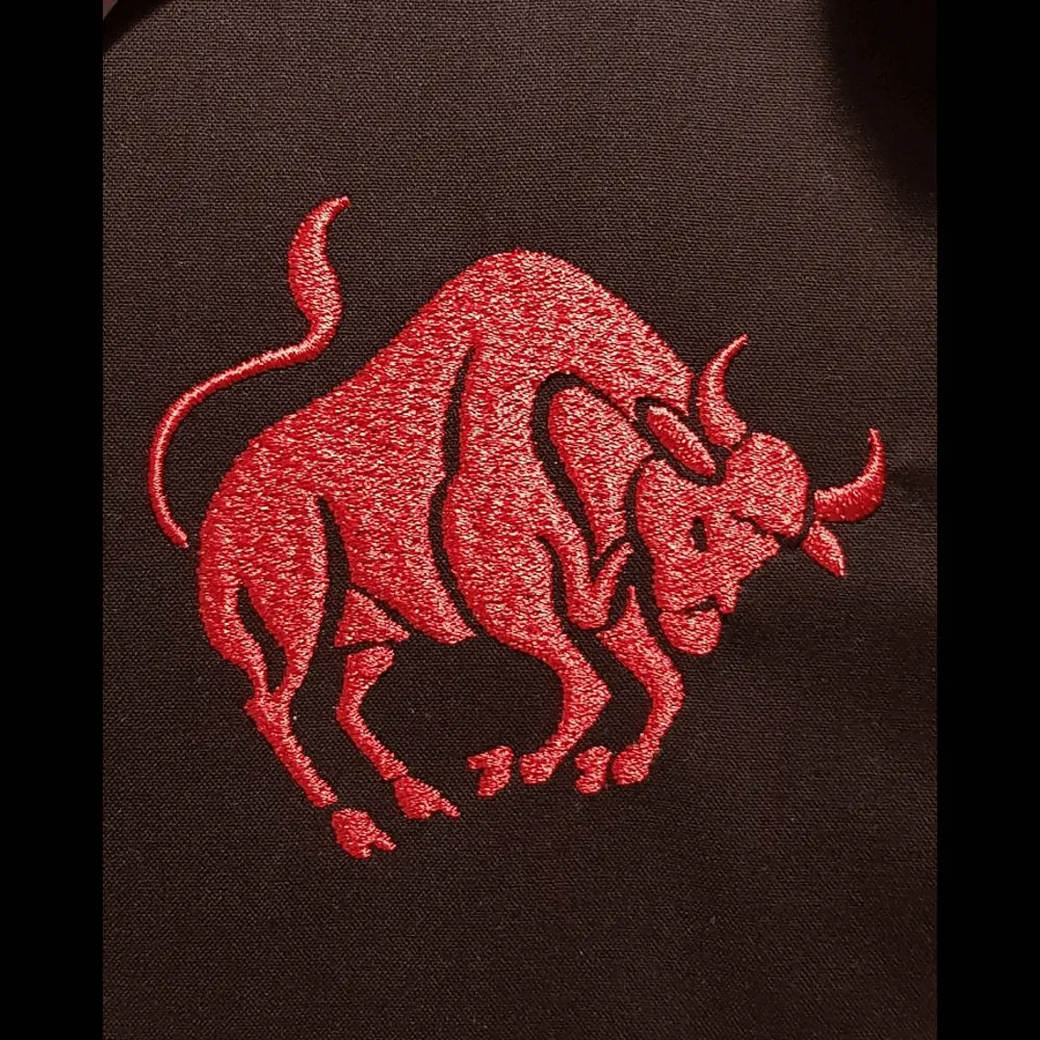 Filled Design Sticktechnik Beispiel